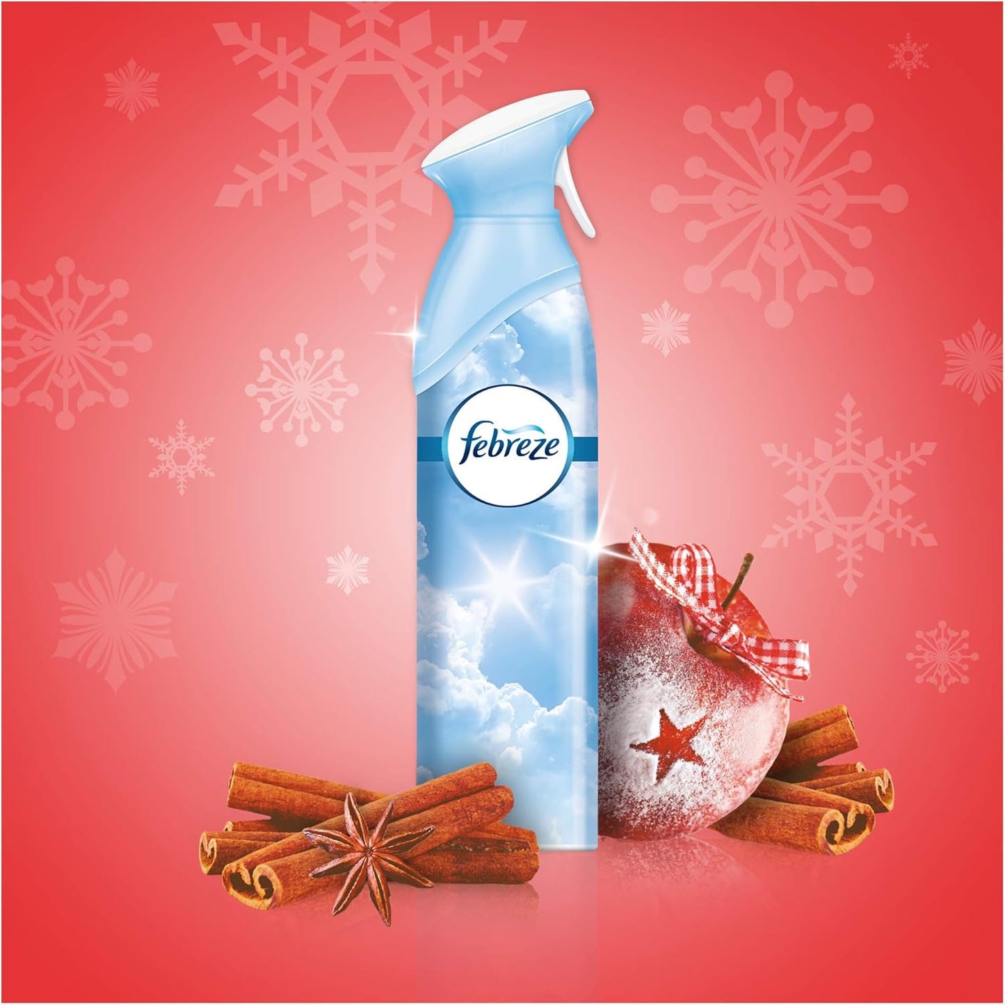 Febreze Air Freshener Spray, Linen & Sky, Odor Eliminator for Strong Odors, 8.8 Oz (2 Count)