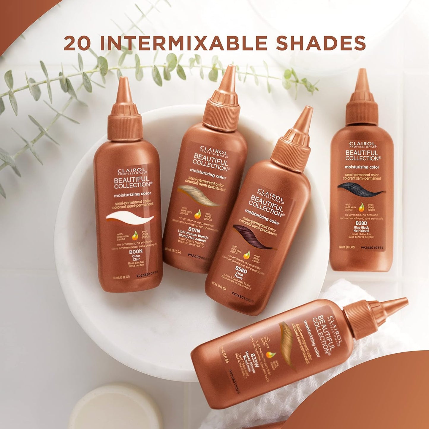 Clairol Professional Beautiful Advanced Gray Solutions, Semi-Permanent Hair Color for Gray Coverage
