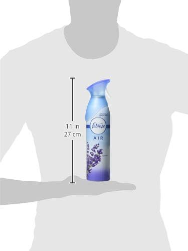 Febreze Air Freshener Spray, Linen & Sky, Odor Eliminator for Strong Odors, 8.8 Oz (2 Count)