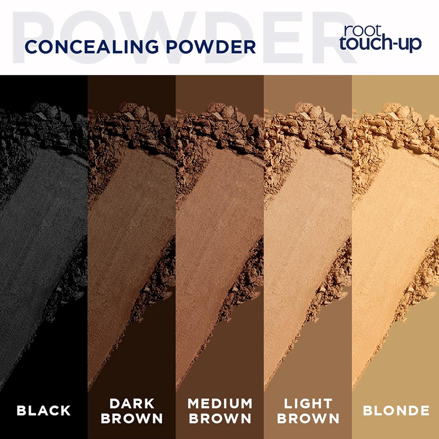 Clairol Root Touch-Up Temporary Concealing Powder, Dark Brown Hair Color, 1 Count