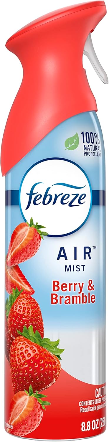 Febreze Air Freshener Spray, Linen & Sky, Odor Eliminator for Strong Odors, 8.8 Oz (2 Count)
