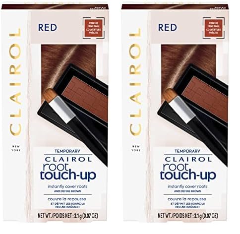 Clairol Root Touch-Up Temporary Concealing Powder, Dark Brown Hair Color, 1 Count
