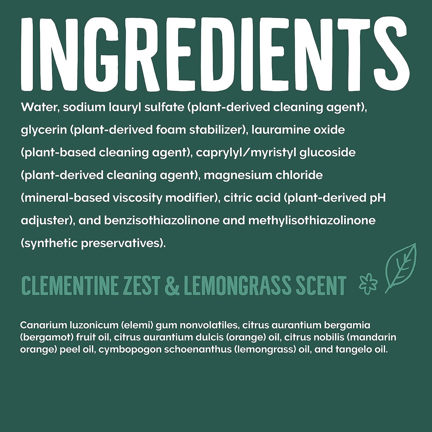 Seventh Generation Dish Soap Liquid, Fragrance Free, 19 oz, Pack of 6