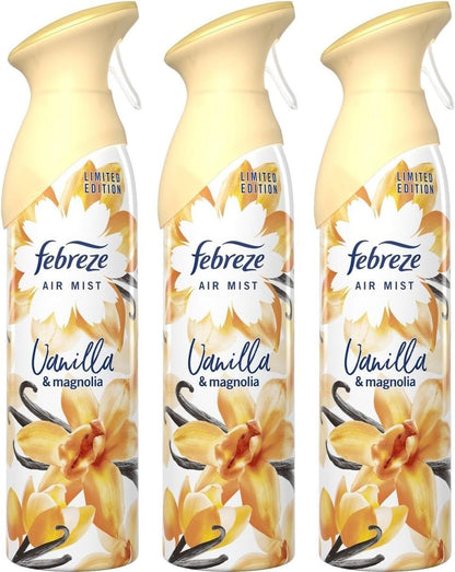 Febreze Air Freshener Spray, Linen & Sky, Odor Eliminator for Strong Odors, 8.8 Oz (2 Count)