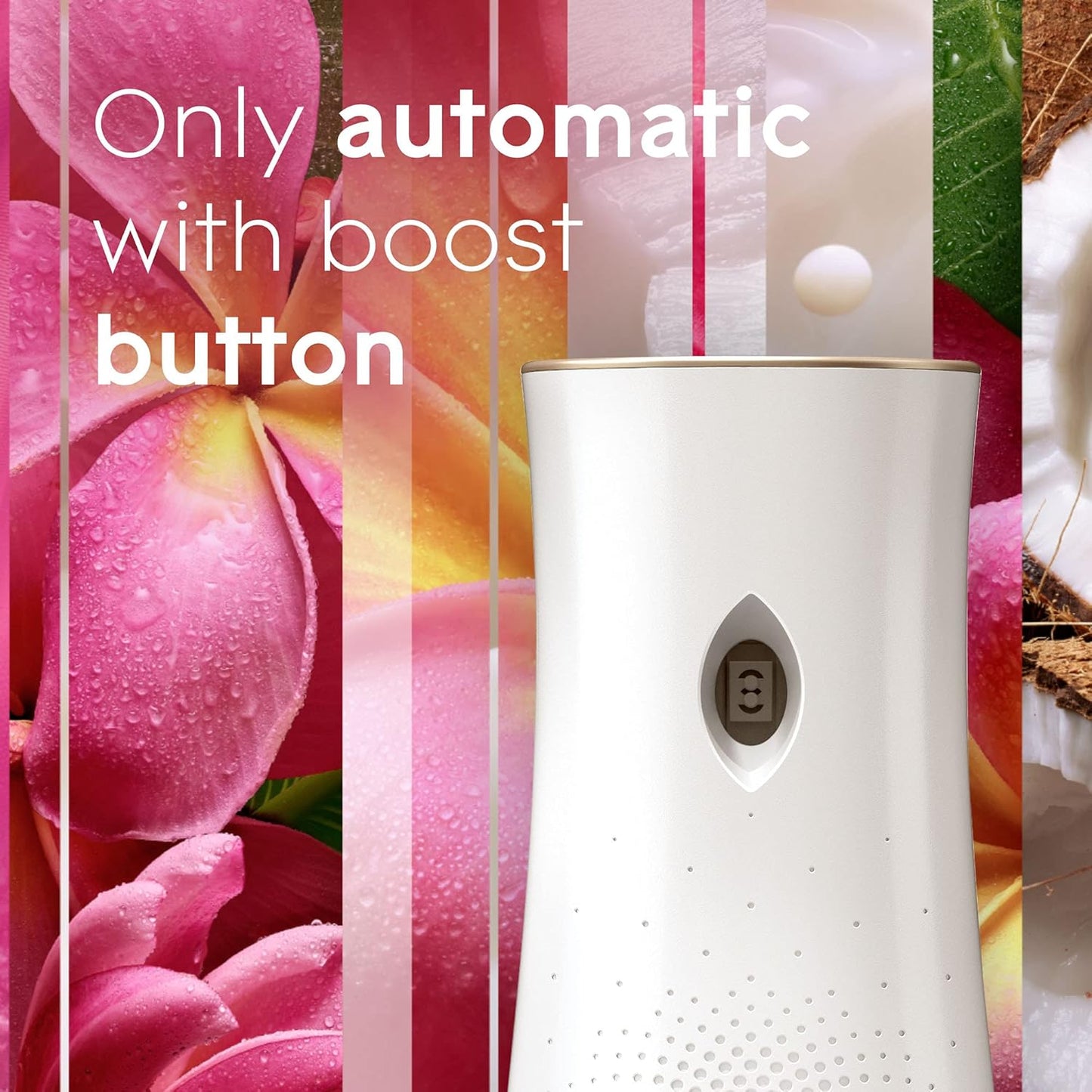 Glade Automatic Spray Refill and Holder Kit, Air Freshener for Home and Bathroom, Clean Linen, 6.2 Oz, 2 Count