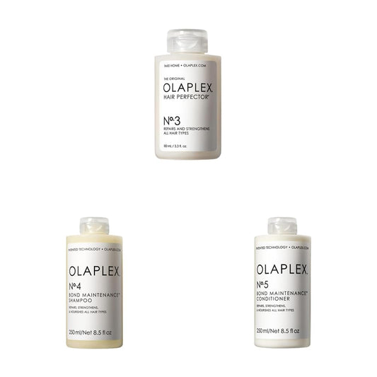 Olaplex No. 4 Bond Maintenance Shampoo, Repairs, Strengthens, & Nourishes All Hair Types, Adds Shine & Leaves Hair Feeling Soft, 8.5 fl oz
