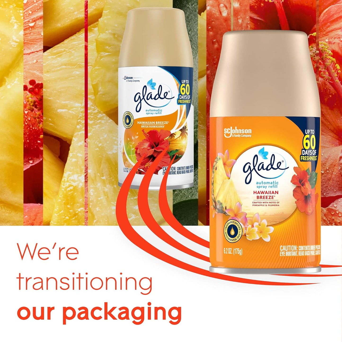 Glade Automatic Spray Refill and Holder Kit, Air Freshener for Home and Bathroom, Clean Linen, 6.2 Oz, 2 Count