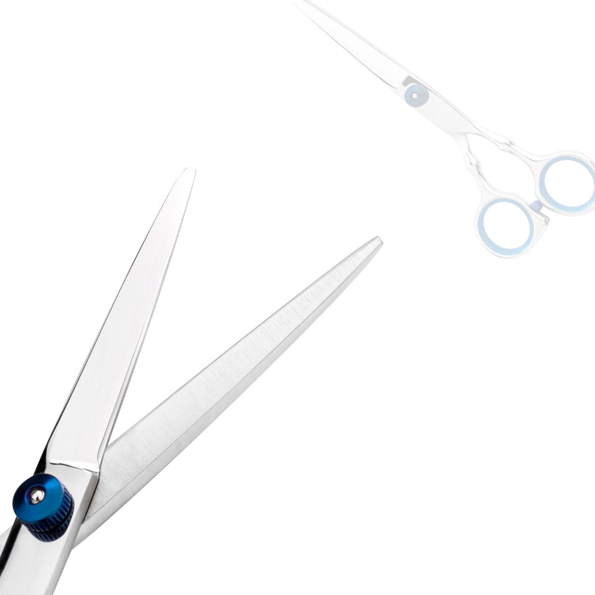 Hair Cutting Scissors Professional Home Haircutting Barber/Salon Thinning Shears Kit with Comb and Case for Men/Women (Silver)