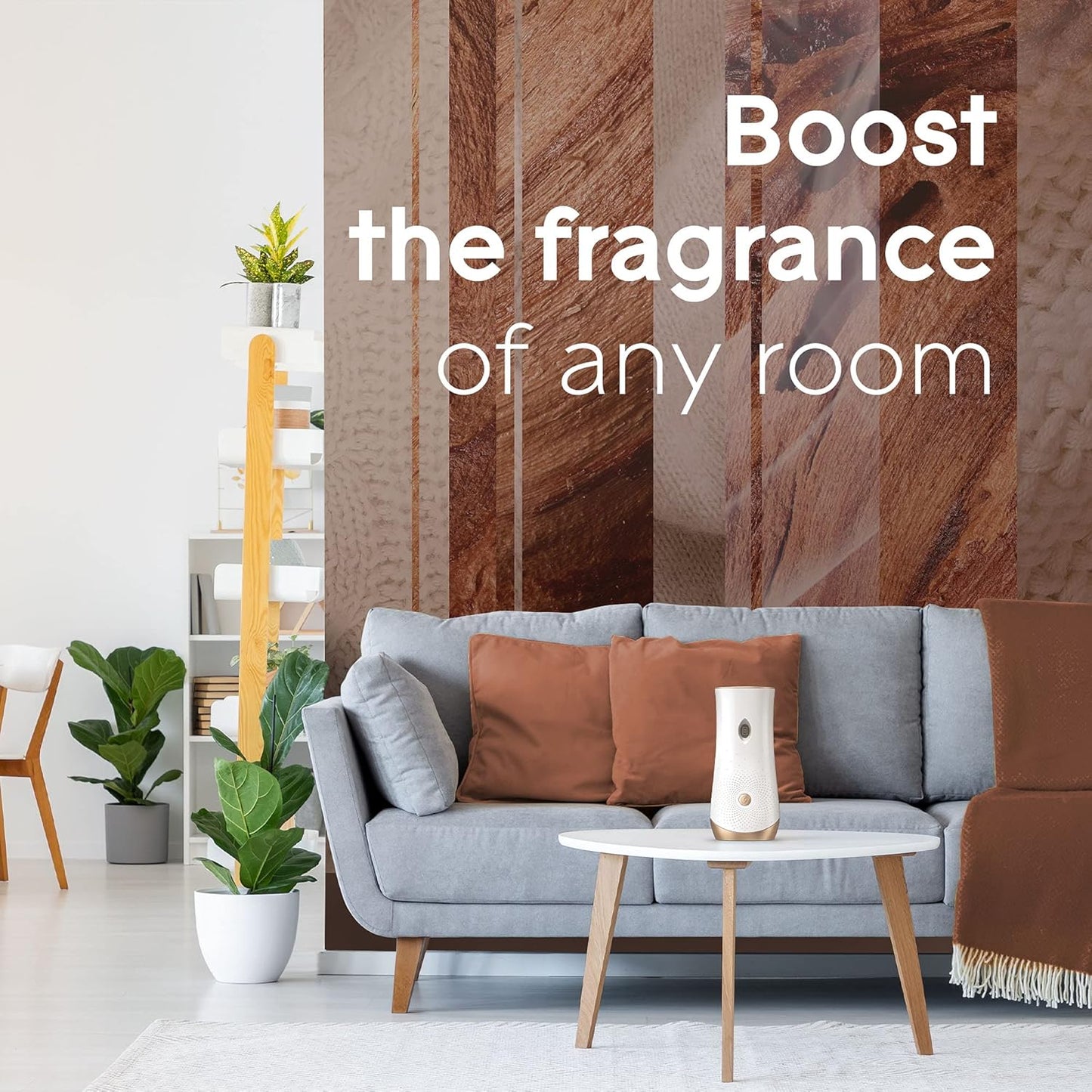 Glade Automatic Spray Refill and Holder Kit, Air Freshener for Home and Bathroom, Clean Linen, 6.2 Oz, 2 Count