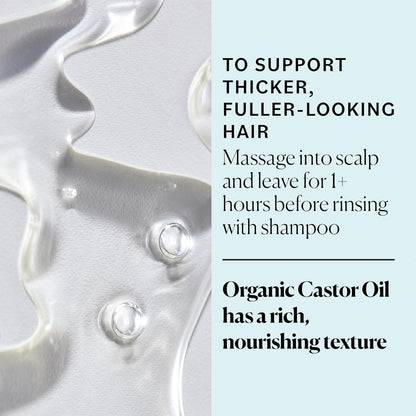 Sky Organics Organic Castor Oil, 100% Pure, Hexane Free, Cold-Pressed to Support Stronger, Fuller-Looking Hair, Eyelashes & Eyebrows,Good for Castor Packs, Navel Oiling, Carrier Oil Use, 16 fl oz