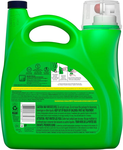 Gain + Aroma Boost Laundry Detergent Liquid, Original Scent, 107 Loads, 154 fl oz, HE Compatible Laundry Soap with Febreze and Oxi